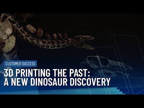 Bringing a New Dinosaur to Life: 3DPRINTUK x Natural History Museum