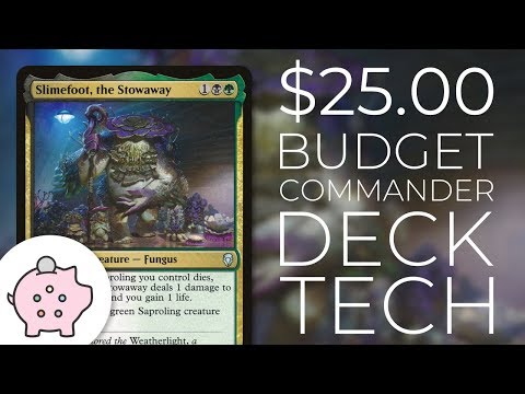 Slimefoot, the Stowaway | EDH Budget Deck Tech $25 | Aristocrats | Magic the Gathering | Commander