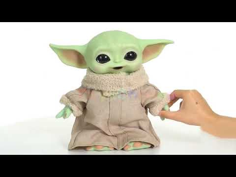 УЦЕНКА Малыш Йода Грогу в дорожной сумке Звездные войны Мандалорец Mattel Star Wars The Child Plush Toy Grogu HBX33 - фото 1 - id-p1488698610