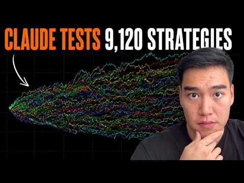 Claude Tested Over 9,000 Trading Strategies (Here's What Works)