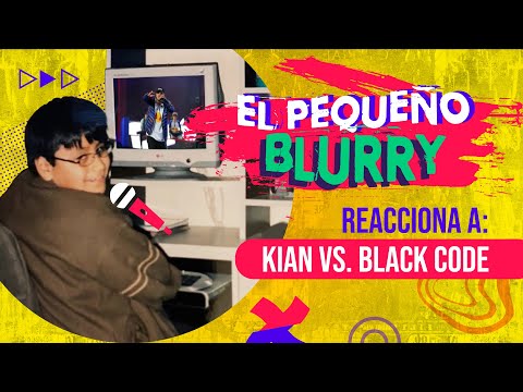 Kian vs. Black Code | Pequeño Blurry reacciona