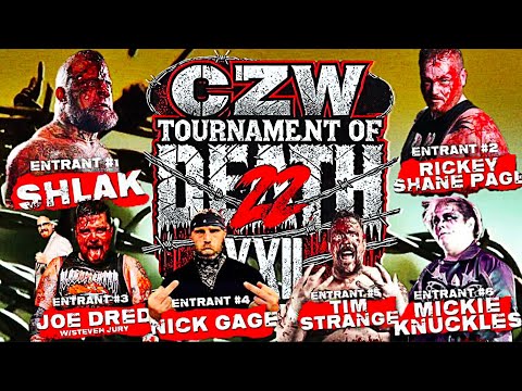 CZW Tournament Of Death 22 - Entrant Trailer