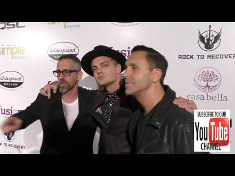 Julian Ness and Wesley Geer arriving to Rock For Recovery at the Fonda Theatre in Hollywood