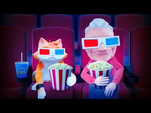 Taking Granny To The CINEMA! - I Am Cat VR