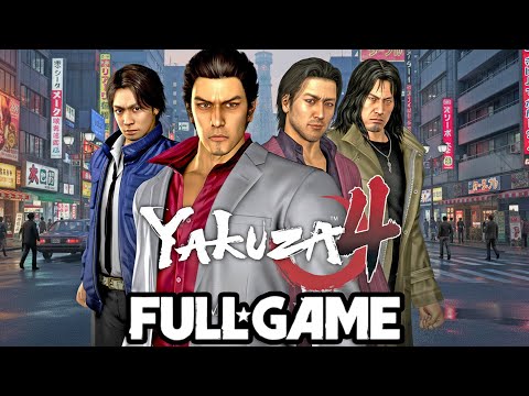 Yakuza 4 Remastered -  Full Game Walkthrough Gameplay  PC