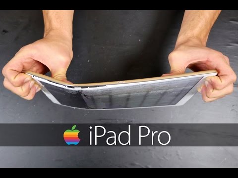Falltest und Biegetest für das iPad Pro!
