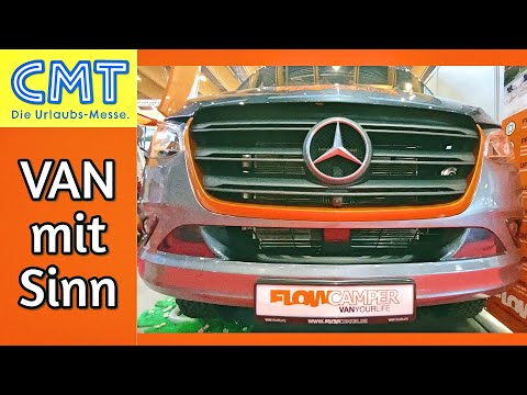 VAN-Sinn! Nachaltig praktisch - Flowcamper Max auf Sprinter 4x4 - Messeneuheit!