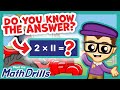 Practice Multiplying By 2 S Meet The Math Drills Multiplication Preschool Prep Company
