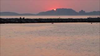 preview picture of video 'Marseille: Le coucher du soleil'