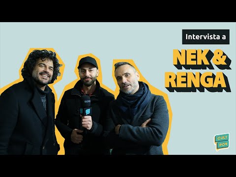 Sanremo 2023 - Intervista a Nek e Renga