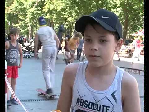 В Курск приехали скейтеры из Белгорода, Орла и Железногорска