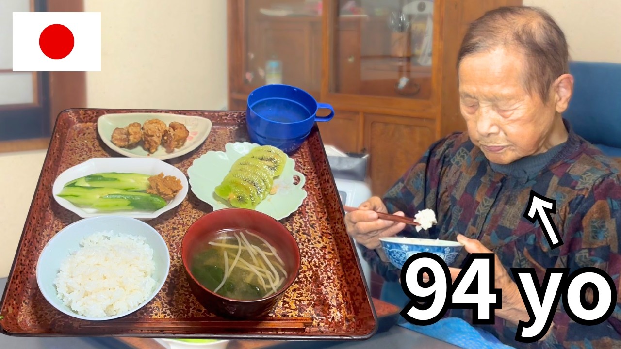 🇯🇵Dinner with My Japanese Grandma (94) | Miso soup, Simple dinner, and a Quiet Evening