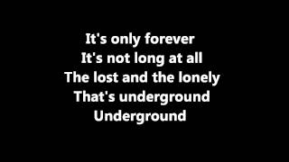 Underground David Bowie Karaoke / Instrumental [Official]