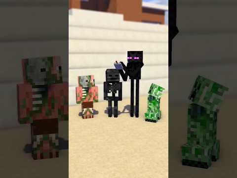 Insane Minecraft Mob Experiment Goes Viral! 😱 #shorts