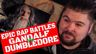 Epic Rap Battles of History Gandalf VS Dumbledore Reaction
