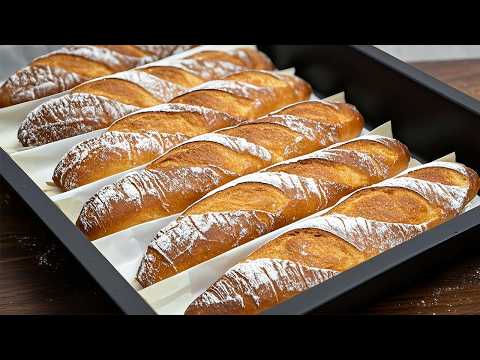Verabschieden Sie sich von Ladenbrot! Machen Sie schnell ein Rezept für Vollkornbaguette!