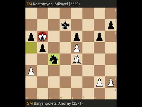 Andrey Baryshpolets vs Mikayel Rostomyan • 2025 Southern California State Championship • Round 3