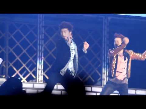 101224 Junho & Wooyoung - JYP's Dancers[Fancam]
