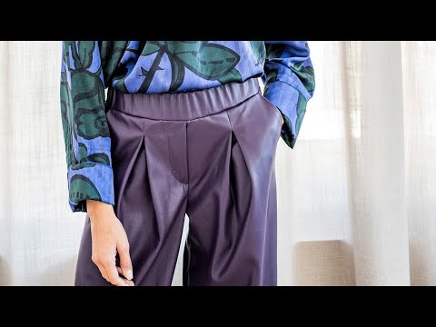 Freja Pantalon Patron de couture video