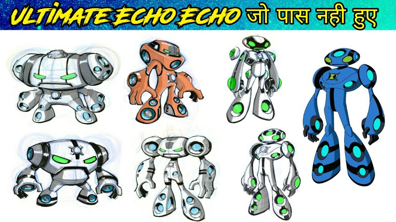Evolution of Ultimate Echo Echo | Ultimate Echo Echo Concept Art | MindZone X