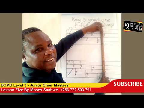 BCMS Level 3 Lesson 5  - Key Signature