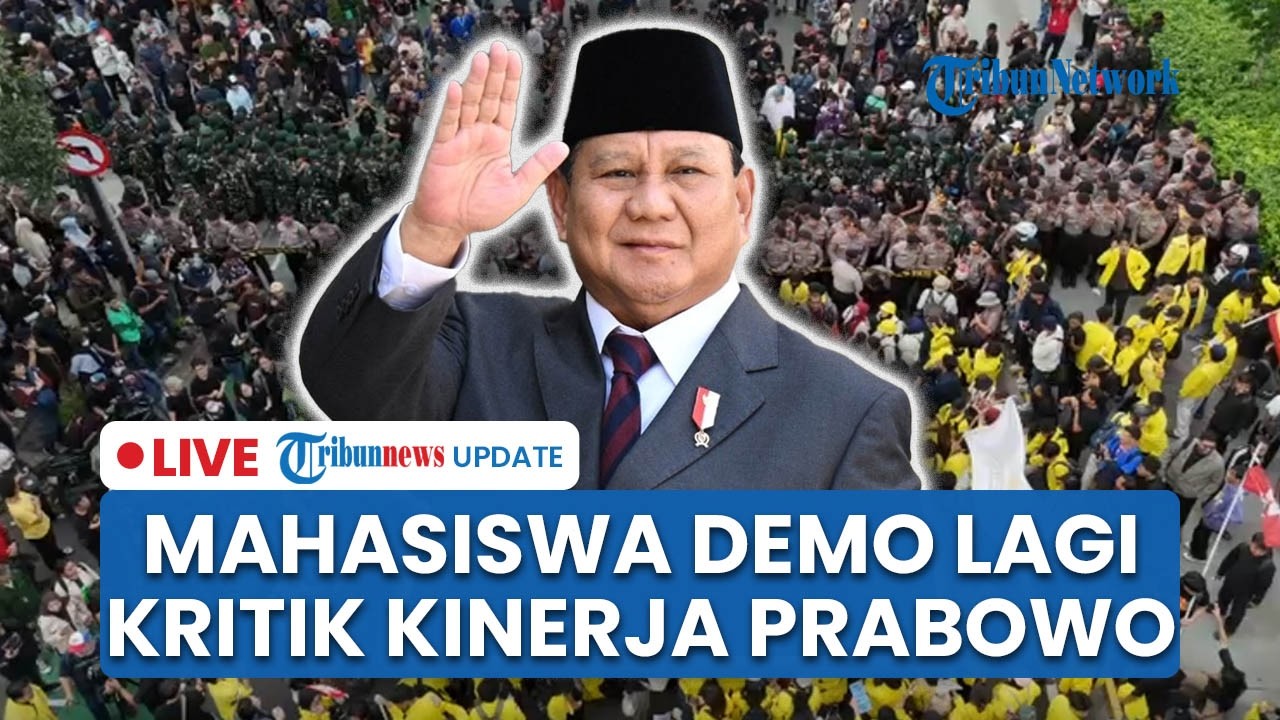 LIVE: 4 Demo Besar Kembali Digelar di Jakarta Hari Ini, Suarakan Protes MBG hingga BBM
