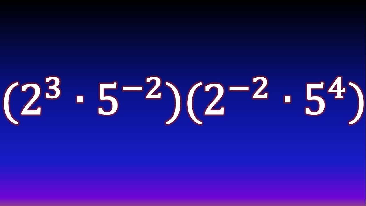 Ejercicios resueltos con exponentes