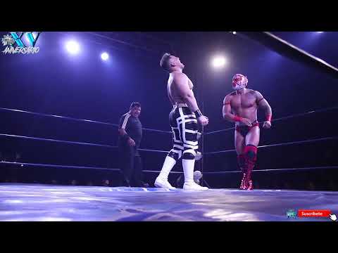 Cibernético, Travis Banks y Emperador Azteca vs Marty Scurll, Electro y The Tiger en Inédito