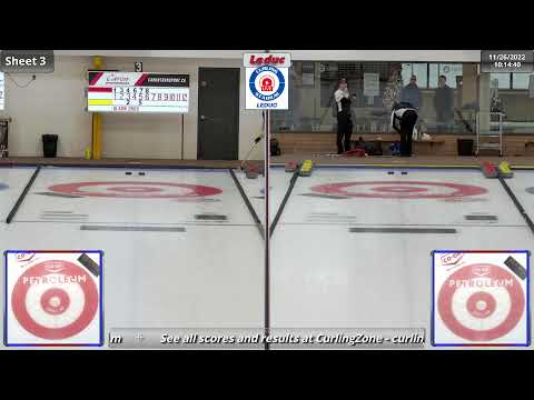 Strouse/Casper vs. Kalk/MacAlpine - Draw 6 - Curling Stadium Alberta Curling Series Doubles