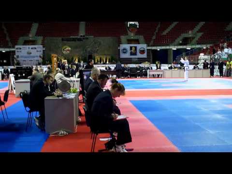Hannah Eade - Female Child Red Belt Tul. Euros 2012