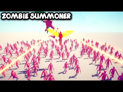 ZOMBIE SUMMONER Vs EVERY UNITS + BONUS - TABS - Totally Accurate Battle Simulator