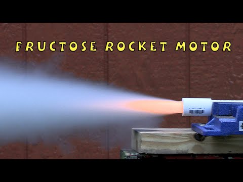 Results Of Sorbitol VS Fructose Rocket Motor Tests!