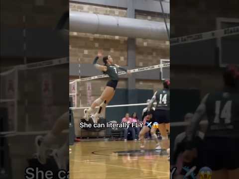 She was FLYING 😱✈️ #shorts