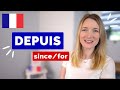 DEPUIS and Conjugations - Quick French Lesson 🇫🇷 | Free PDF