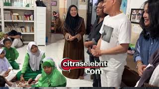 Fariz RM Santuni Anak Yatim di Tebet, Dana dari Lelang Jaket dan Memorabilia 