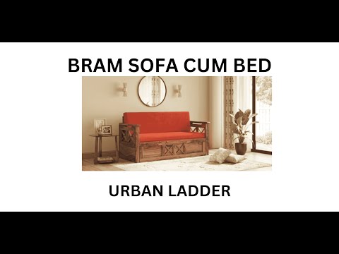BRAM SOFA CUM BED BY URBAN LADDER # Salesman365 #urbanladder