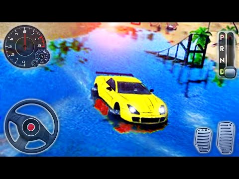 Water Surfer Car Driving - Legendary Floating Race Simulator - Android GamePlay