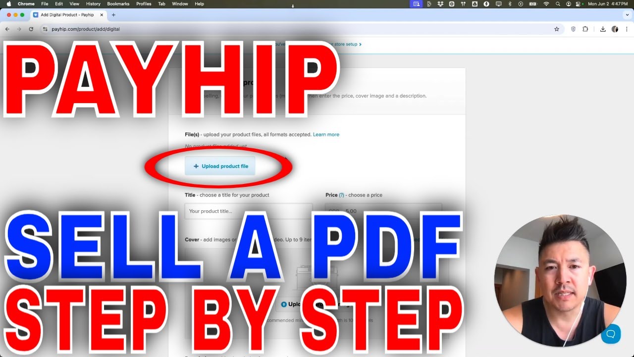 ✅  How To Sell A PDF On Payhip🔴