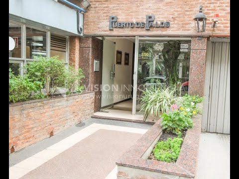 Apto. 1 Dorm. divino punto en Pocitos, a 200m de Rambla, 34m2. Alquiler $26.000 / GC $3500