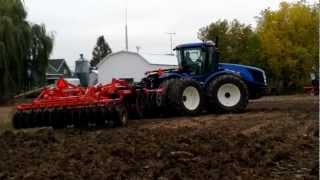 preview picture of video 'NH T9 & Kuhn Krause Dominator 3'
