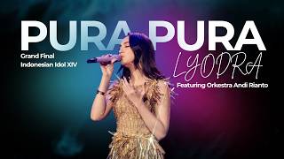 Download lagu FULL ELEGANT! LYODRA - Pura-Pura (Grand Final Indonesian Idol XIV) Andi Rianto Orchestra mp3