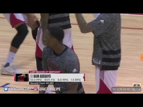 BAM ADEBAYO vs SAN ANTONIO SPURS NBA SUMMER LEAGUE REACTION!!!!!