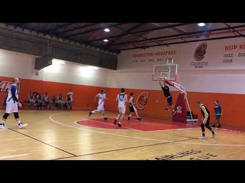 CroHoops Div.1 2022-23 Rnd.4 -Play of the Week - Antonio Kuga (Fenix Chefs) Breakaway Dunk!!!