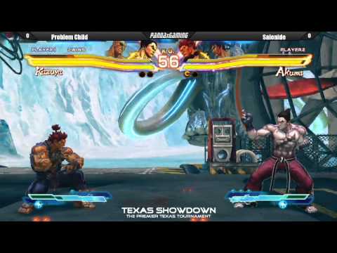 Problem Child vs Saionide - Street Fighter X Tekken (Texas Showdown)