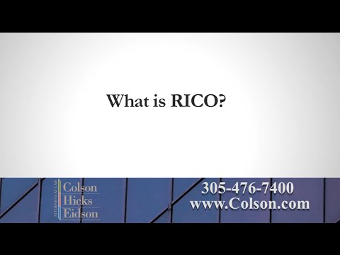 What Is RICO?