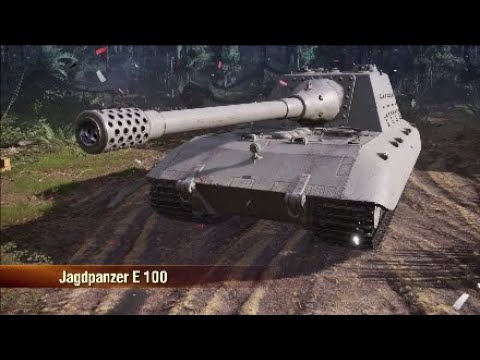 Jagdpanzer E100 in a nutshell
