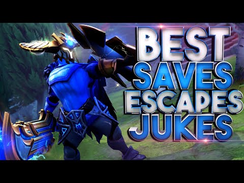BEST Saves, Escapes & Jukes of ESL One Germany 2020 - Dota 2