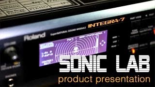 Video thumbnail for Roland Integra-7 Product Presentation for Sonic LAB by sonicstate