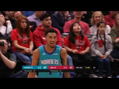 Malik Monk vs. Bulls - 21 PTS (8-15 FG), 2 AST, 1 BLK