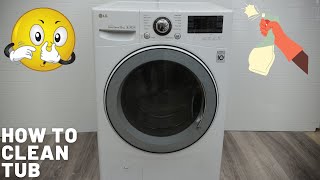 Lg Washing Machine Tub Clean Cleaning Easy & Free